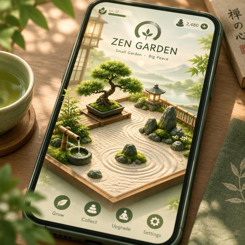ZEN GARDEN — Idle Game